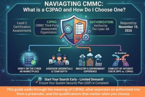 What Is a C3PAO, and How Do I Choose the Right One for Your CMMC Assessment?